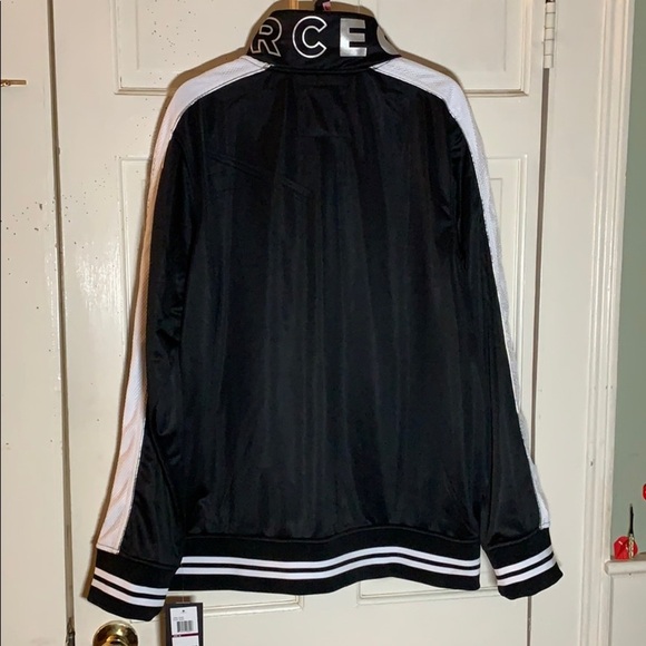 Marc Ecko XL black n white collared jacket NWT - Picture 6 of 8